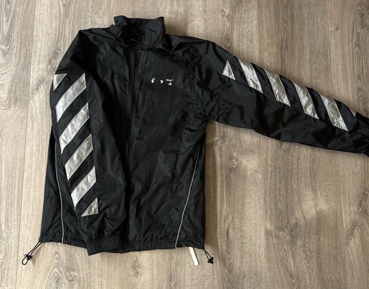 Off-White Jas (Origineel), Kleding | Heren, Ophalen, Zo goed als nieuw, Maat 48/50 (M), Zwart