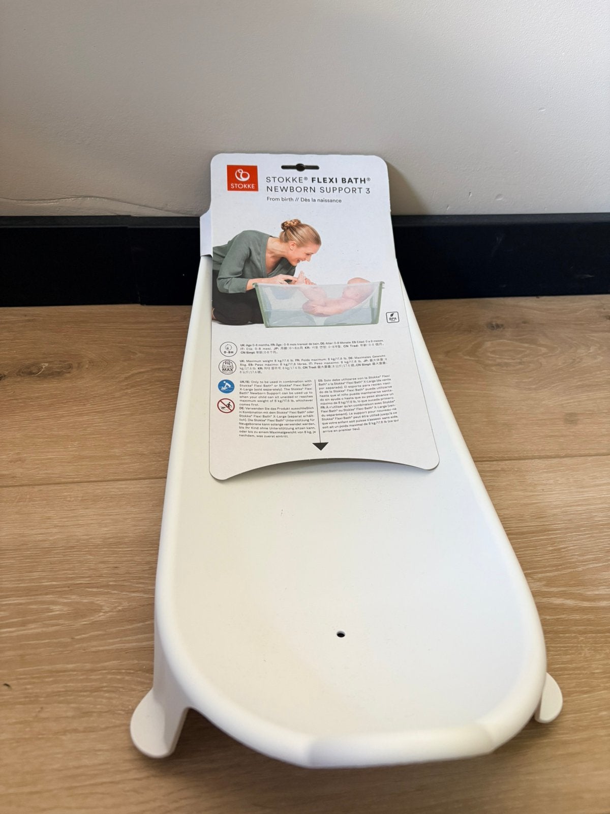Badzitje stokke flexi bath newborn support, Ophalen, Nieuw, Badzitje of Badring, Overige merken