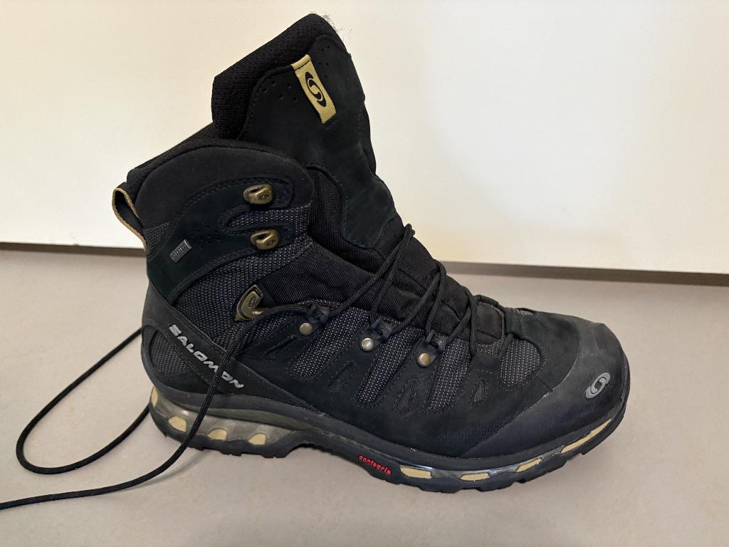 Salomon Gore-Tex trekking/wandelschoenen maat 46 – zgan, Ophalen, Zo goed als nieuw, Schoenen