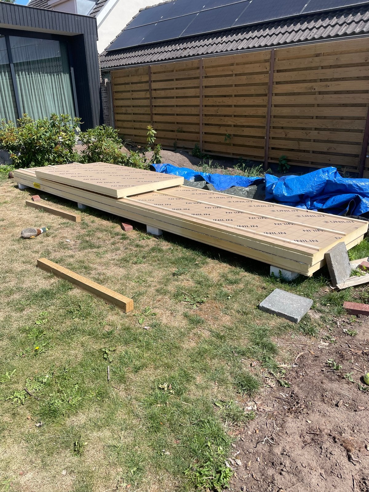 Unilin renovatieplaat RC 4.5 - 2x 5400mm, 1x 1970mm, Dakisolatie, 10 tot 15 m², 12 cm of meer, Ophalen of Verzenden