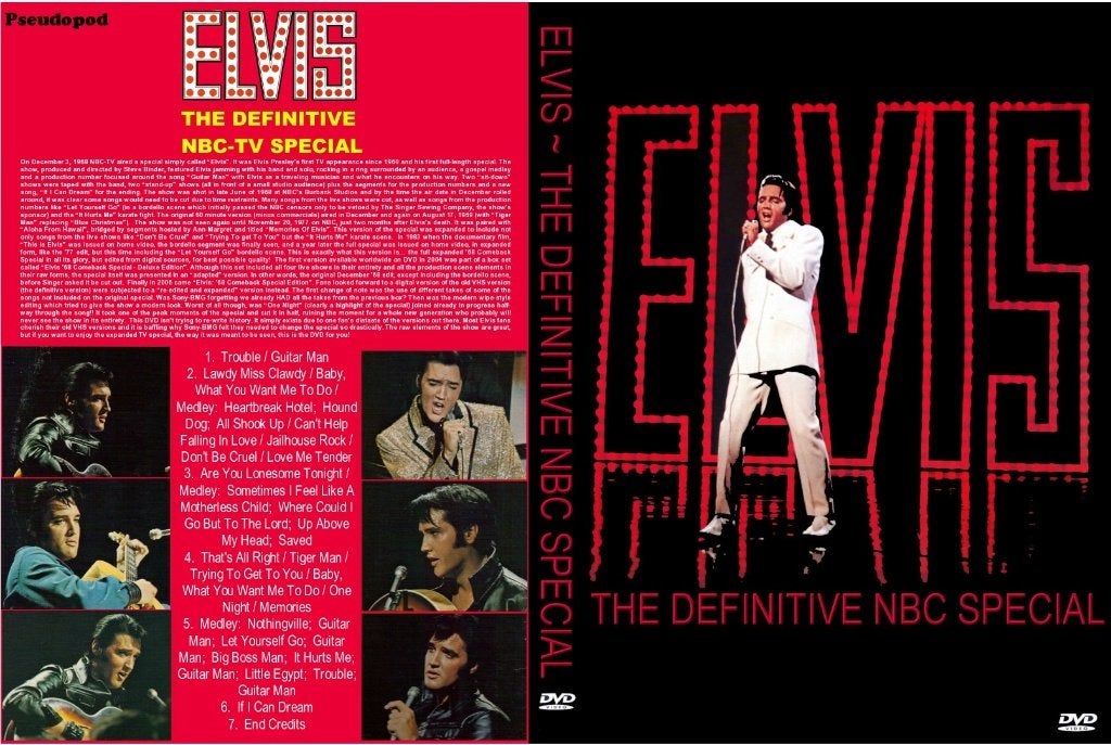 Elvis Presley the definitive 1968 NBC TV special, Alle leeftijden, Verzenden, Nieuw in verpakking, Concert