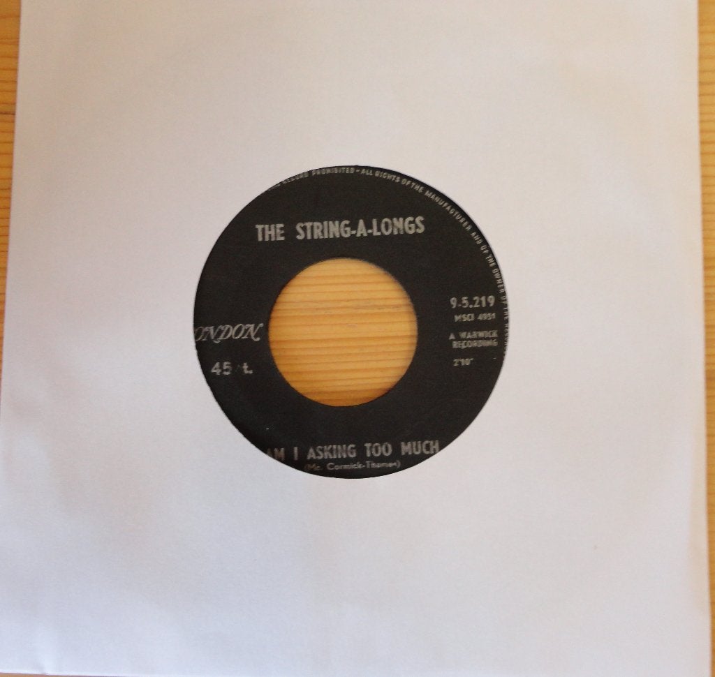 The String-A-Longs > Wheels, Ophalen of Verzenden, Gebruikt, 7 inch, Pop