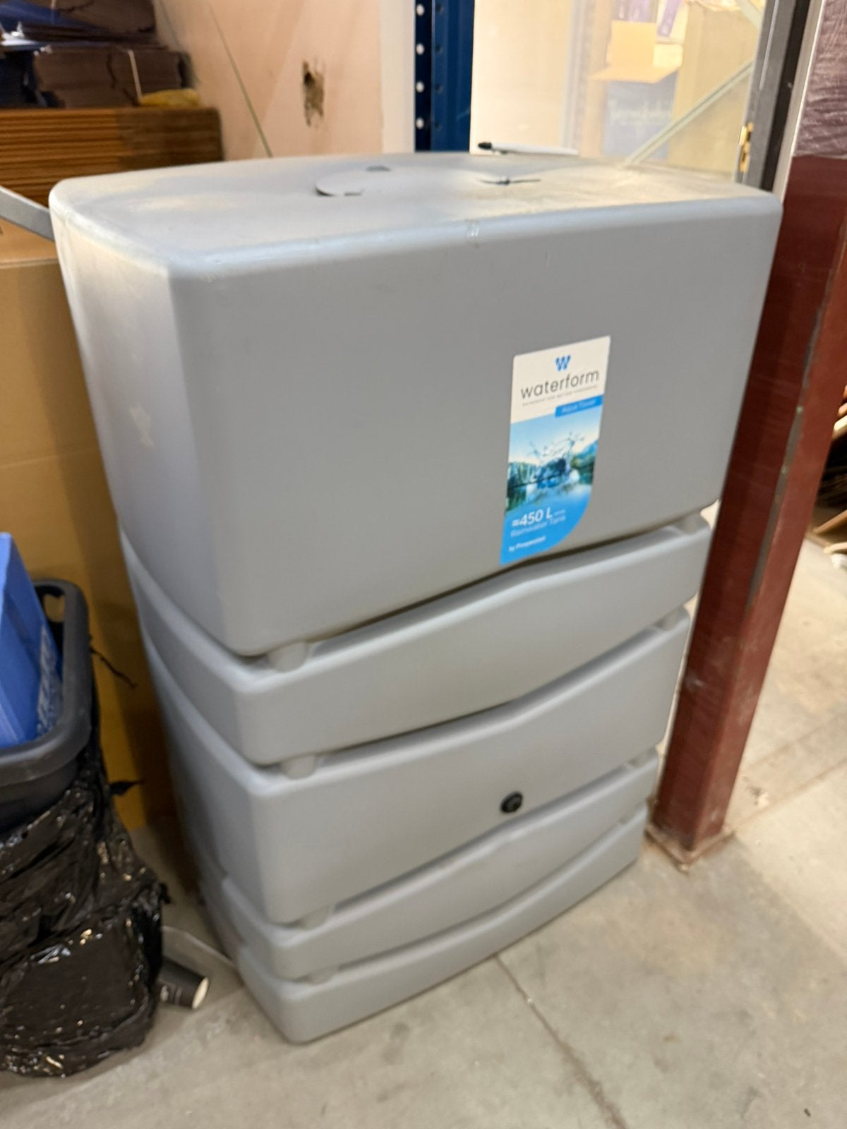 Aquatower grijs 450liter, 150 liter of meer, Ophalen of Verzenden