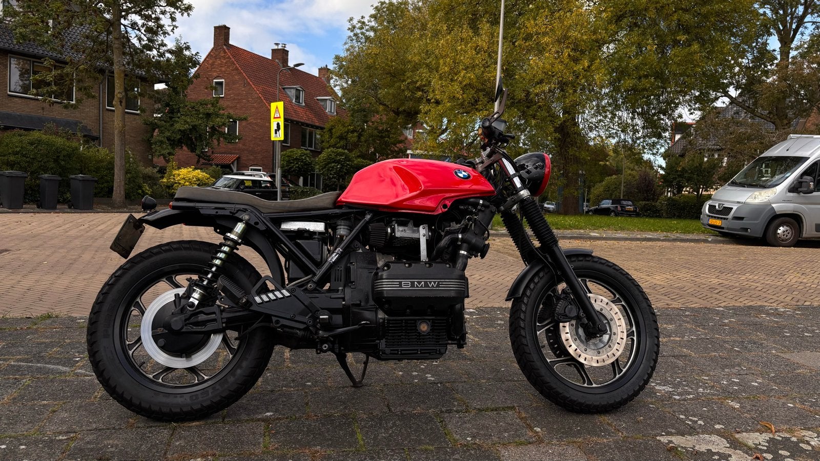 BMW K75 Scrambler/ Bratstyle, Motoren, Motoren | BMW, 750 cc, Motorrijbewijs A, Gebruikt, 3 cilinders