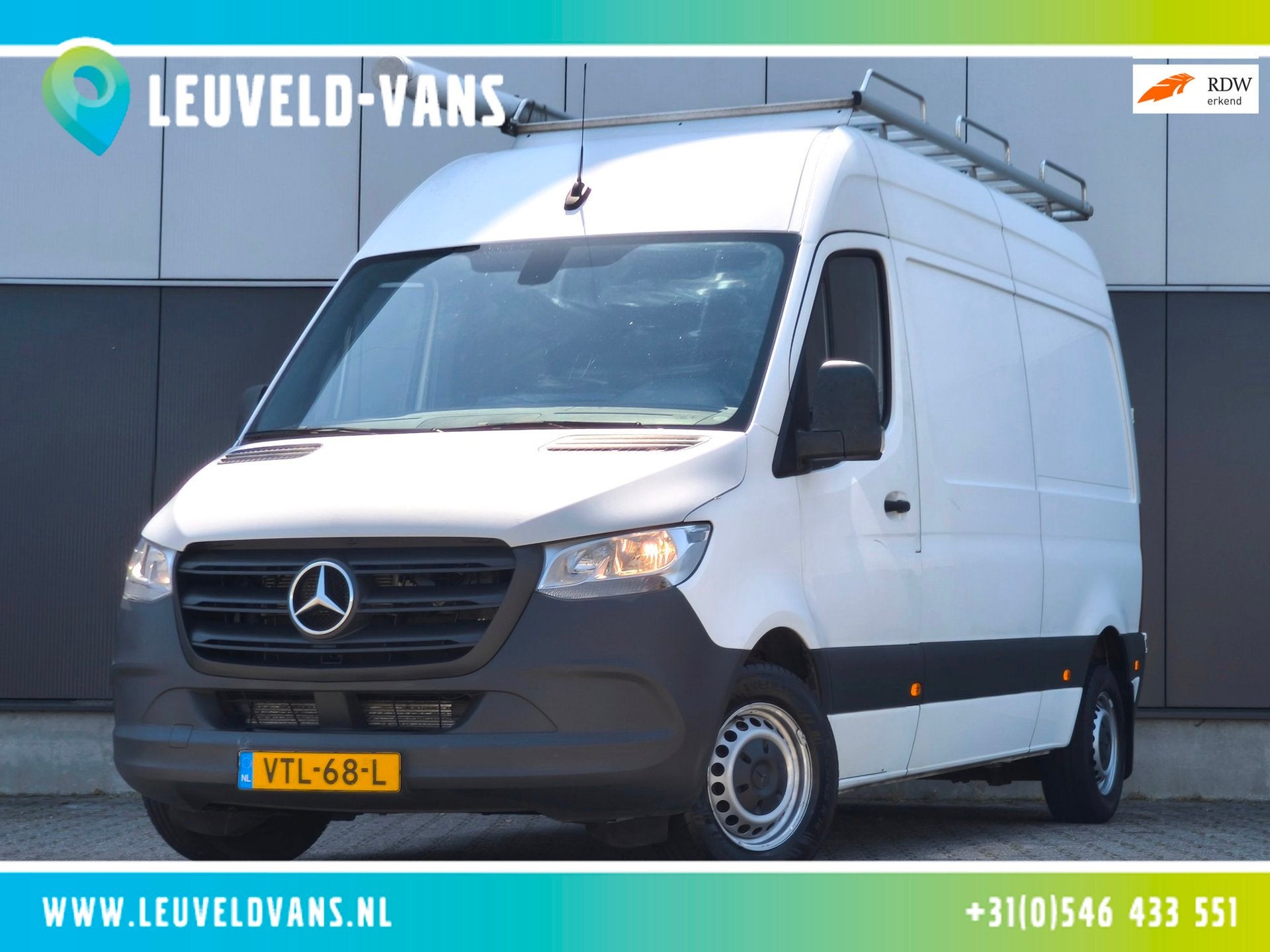 Mercedes-Benz Sprinter 314 AUTOMAAT CRUISE CLIMATE M-BUX TRE, Auto's, Gebruikt, Wit, Bedrijf, Diesel