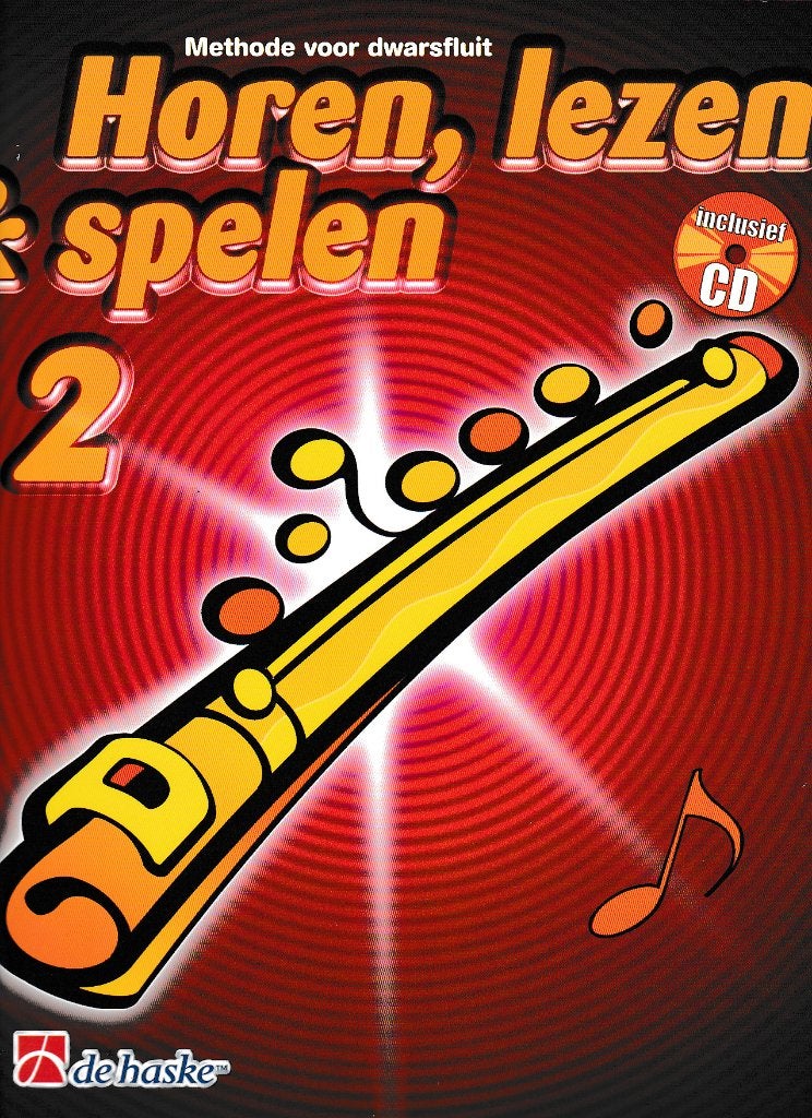 Horen Lezen Dwarsfluit 2  en Trio boek, Muziek en Instrumenten, Bladmuziek, Gebruikt, Verzenden, Overige genres, Dwarsfluit of Piccolo