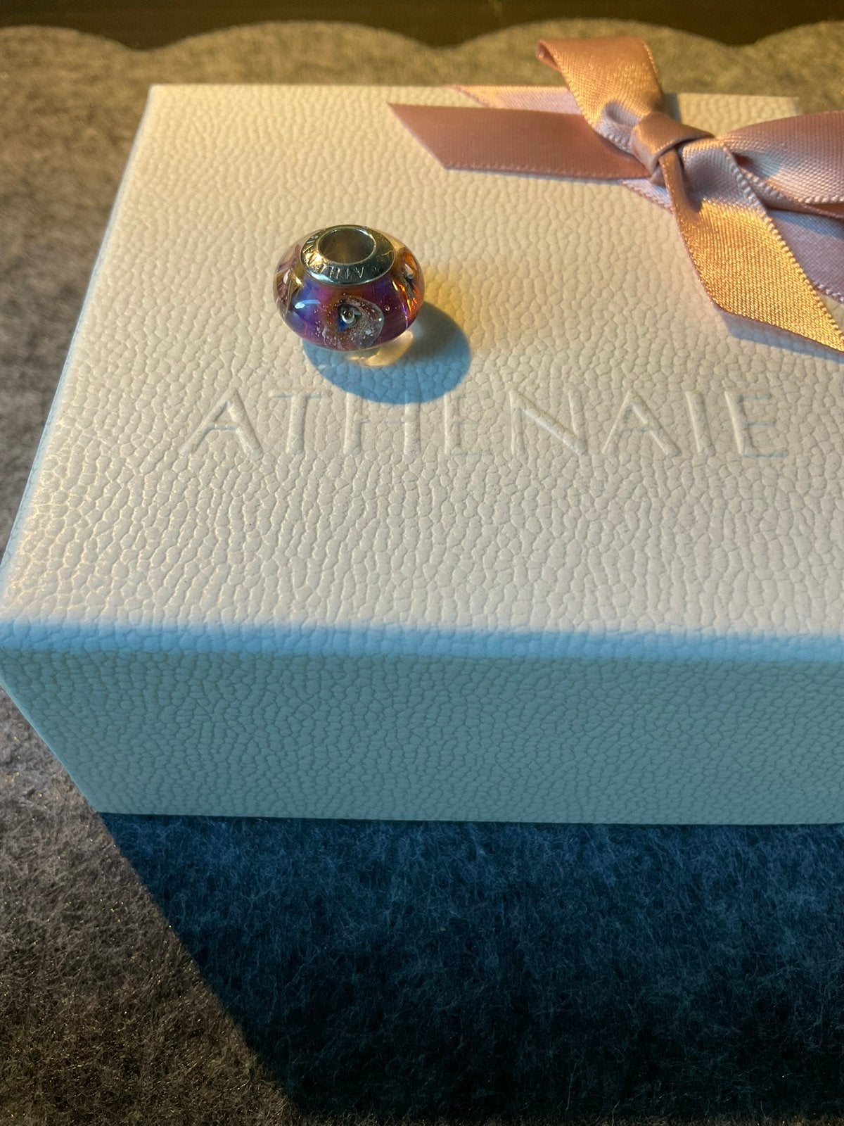 Nieuwe Murano glas bedel zilver passend op pandora, Sieraden, Tassen en Uiterlijk, Bedels, Ophalen of Verzenden, Nieuw, Glas of Kristal