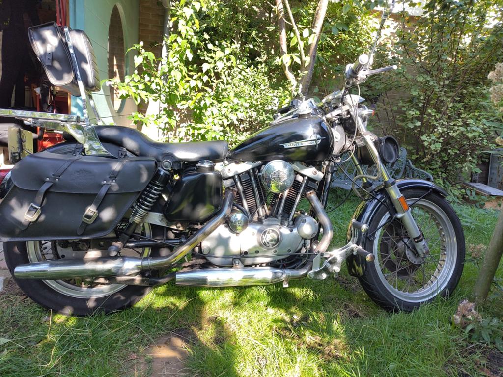 Sportster XLH 1000 cc uit 1977. Wegenbelasting vrij., Particulier, Chopper