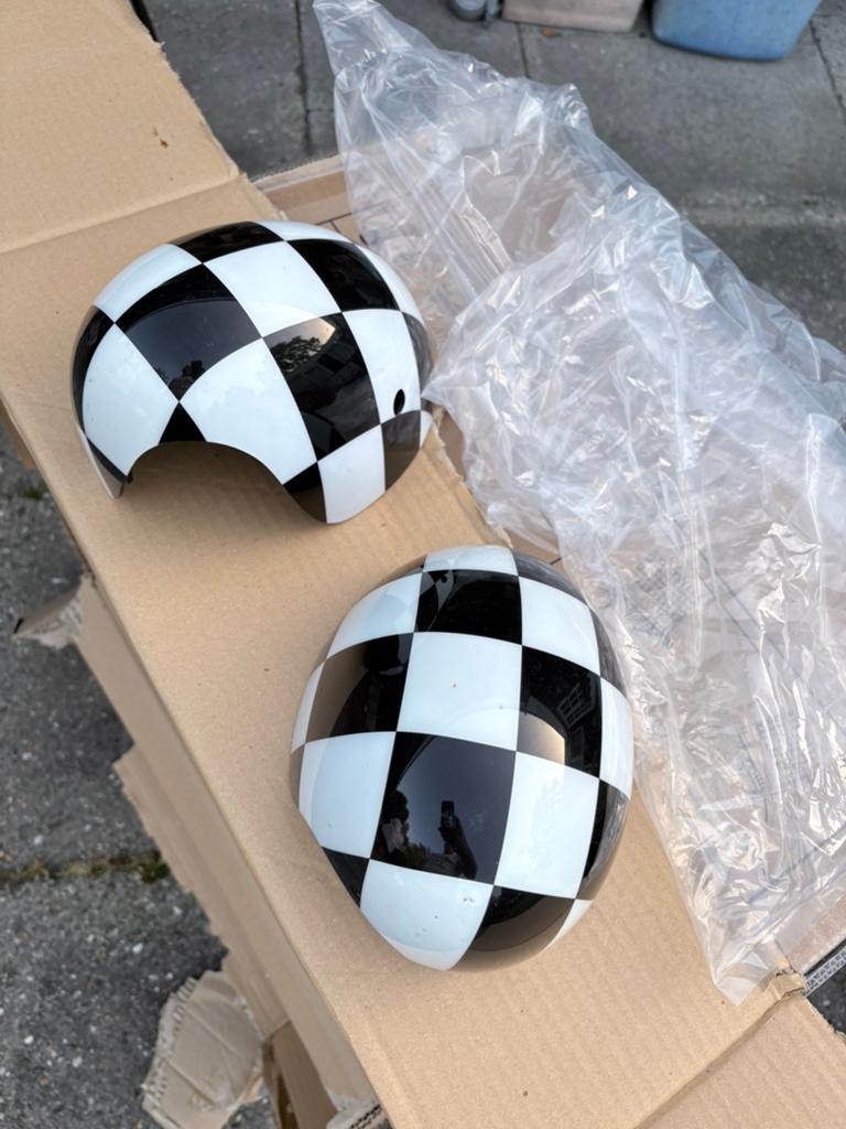 Mini Cooper F57 Spiegelkappen geblokt, Ophalen of Verzenden, Zo goed als nieuw