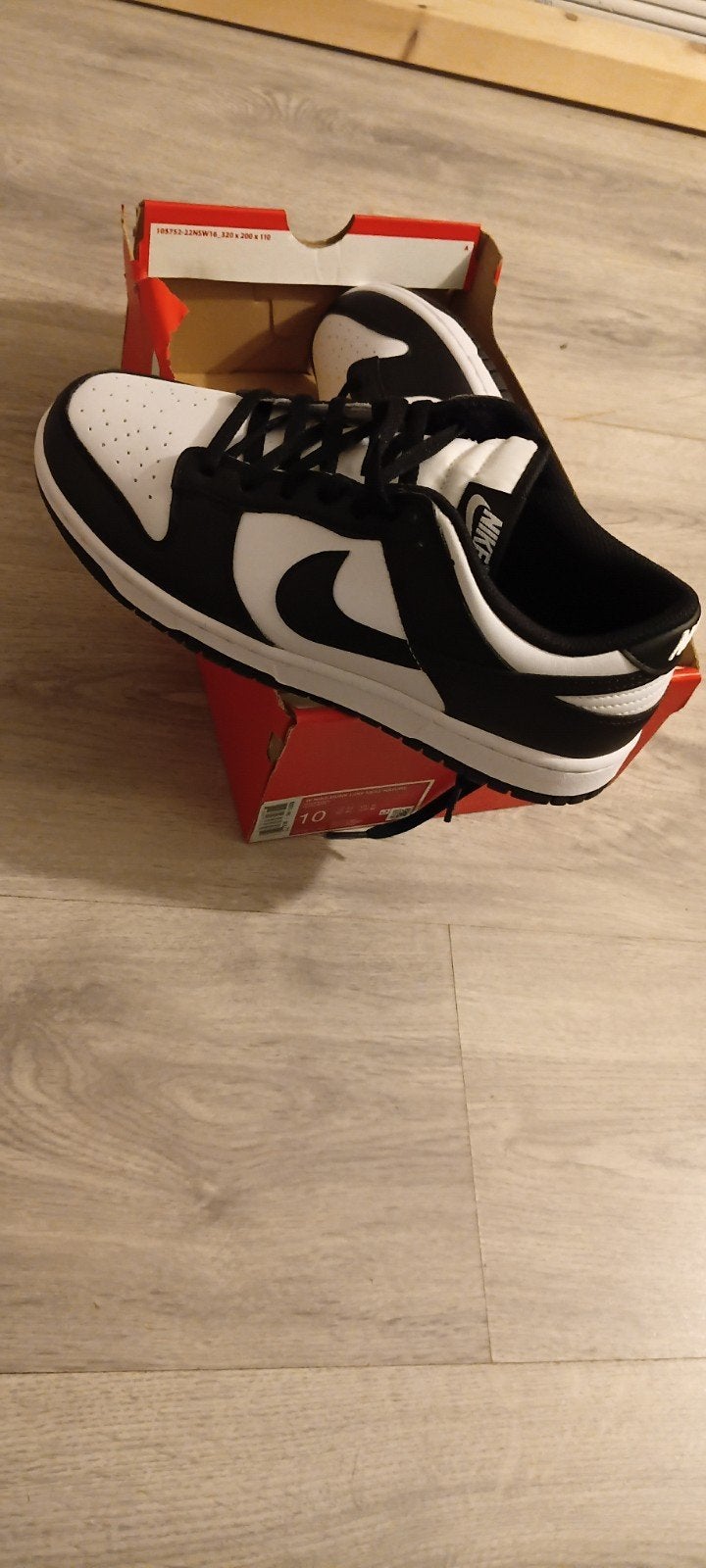 Nike Dunk Low Next Nature White/Black, Kleding | Dames, Ophalen, Zwart, Nike, Nieuw