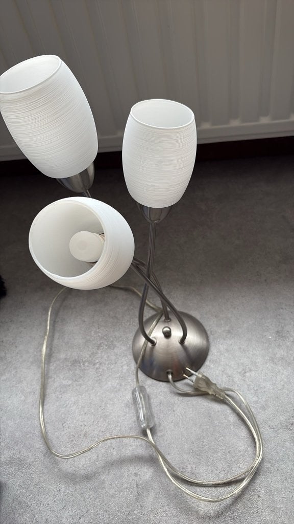 Sfeerlamp, Huis en Inrichting, Lampen | Tafellampen, Ophalen, Glas, Met schakelaar, Sfeerlamp