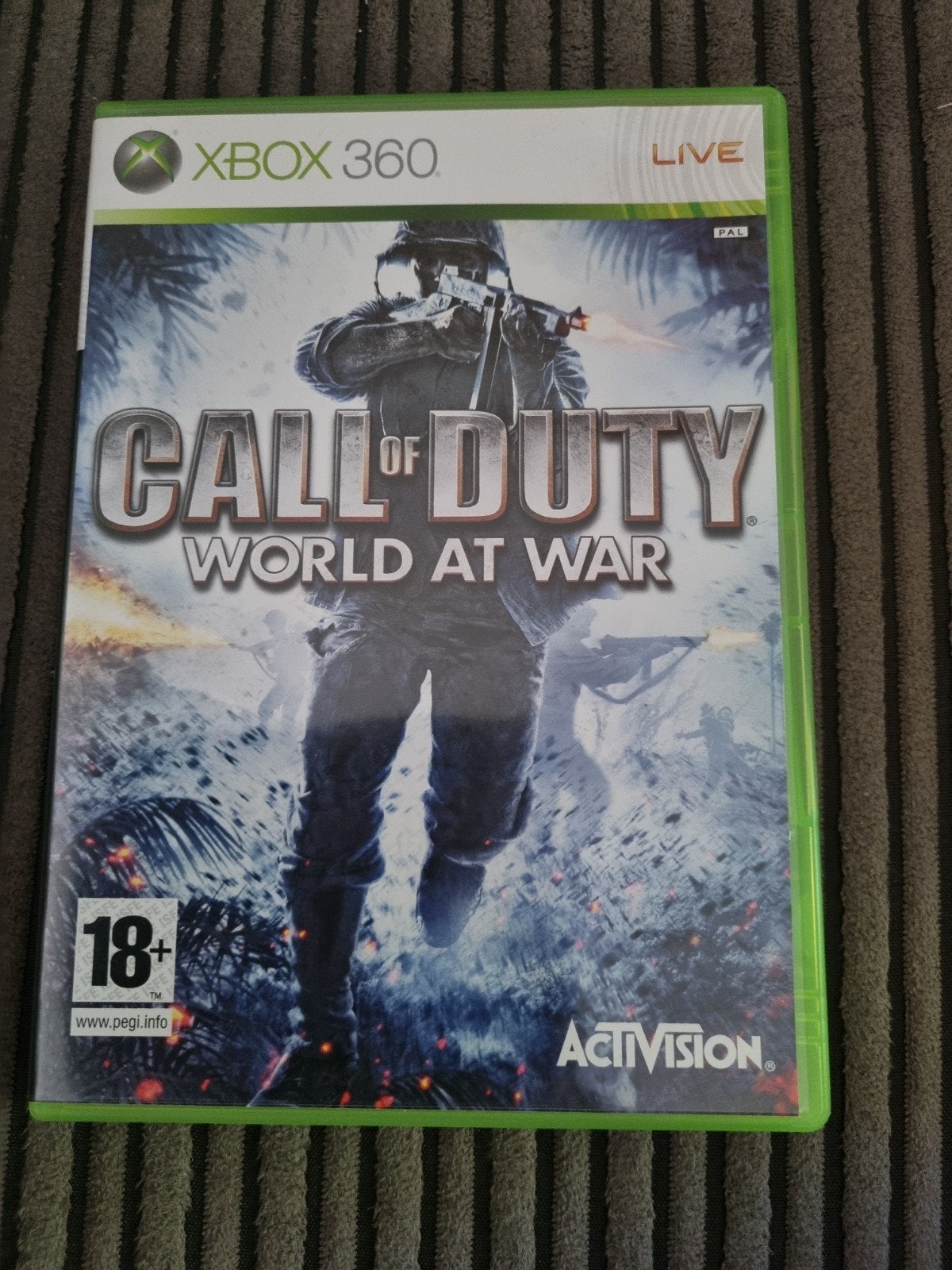 Call of Duty: World at War - Xbox 360, Spelcomputers en Games, Online, Gebruikt, Vanaf 18 jaar, Shooter