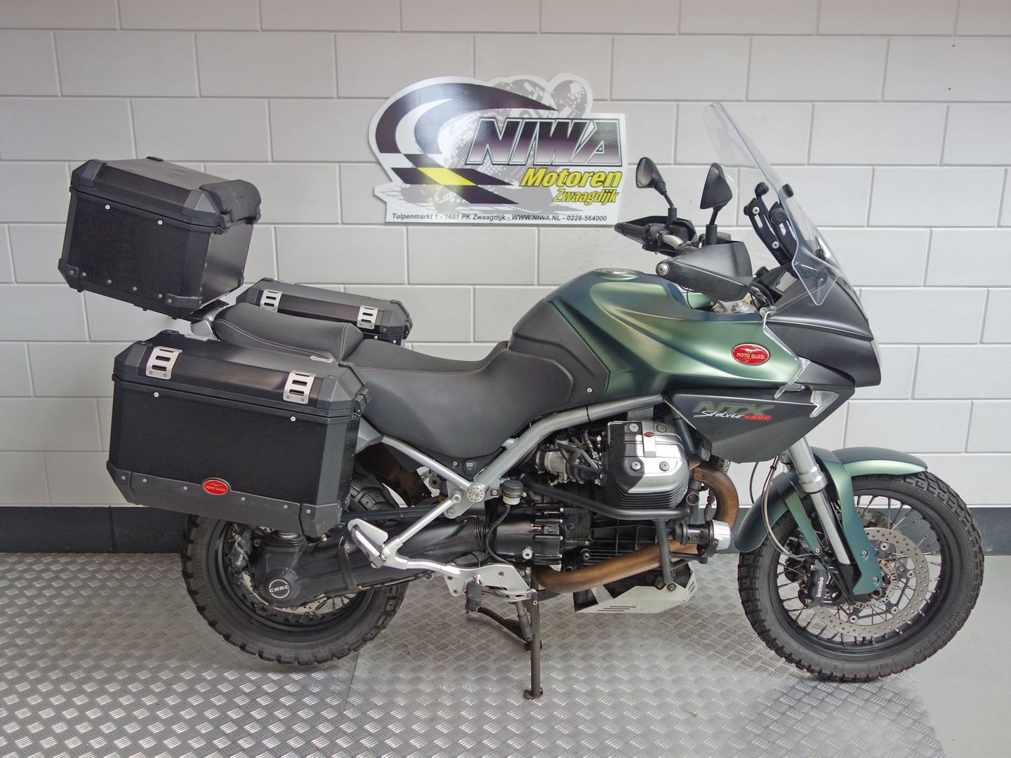 MOTO GUZZI STELVIO NTX, Motoren, Motoren | Moto Guzzi, 2 cilinders, Motorrijbewijs A, Bedrijf, Meer dan 35 kW