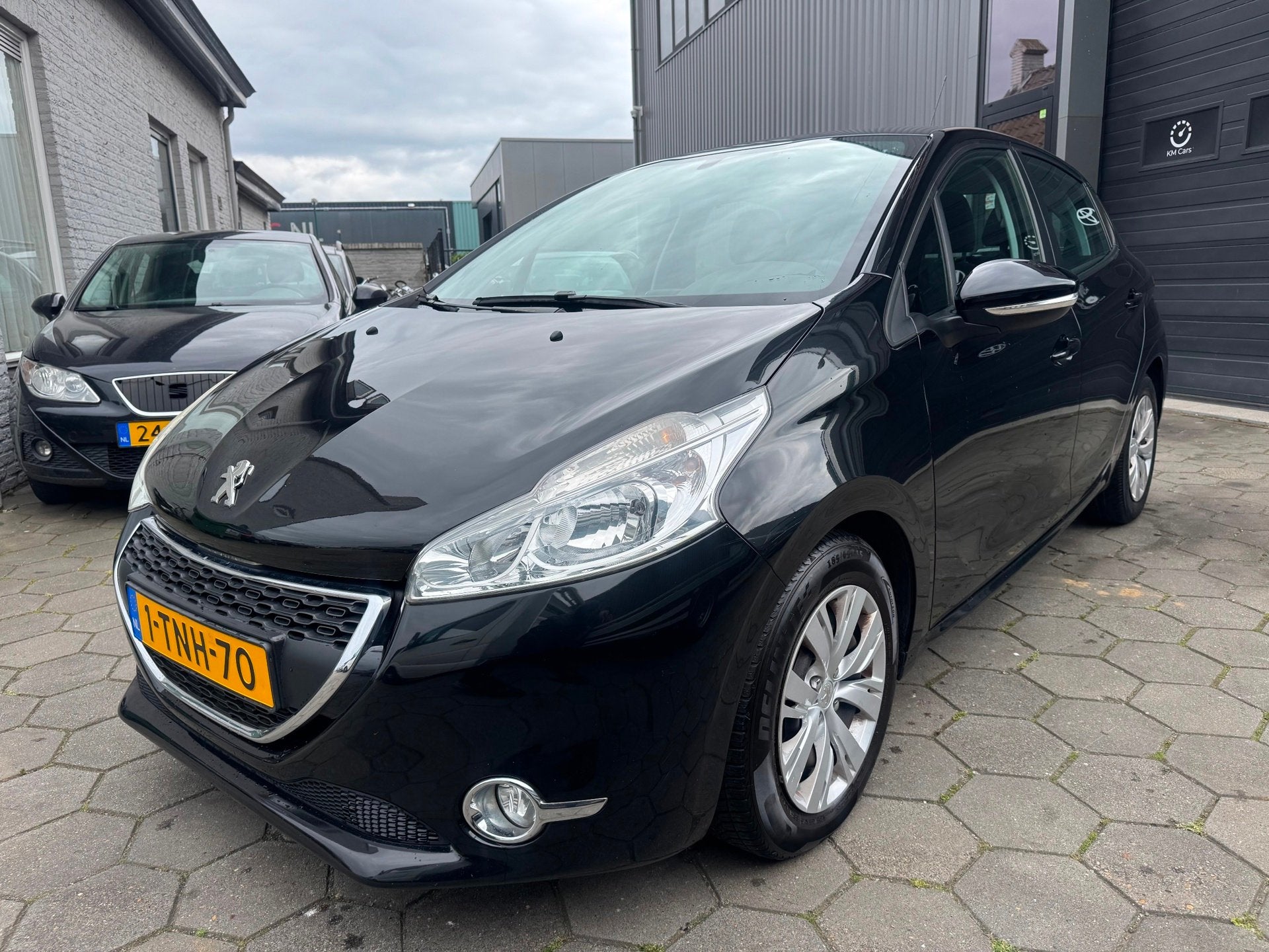 Peugeot 208 1.6 e-HDi Blue Lease - N.a.p - Airco - Navi - Bj, Auto's, Peugeot, Voorwielaandrijving, Euro 5, Stof, Gebruikt