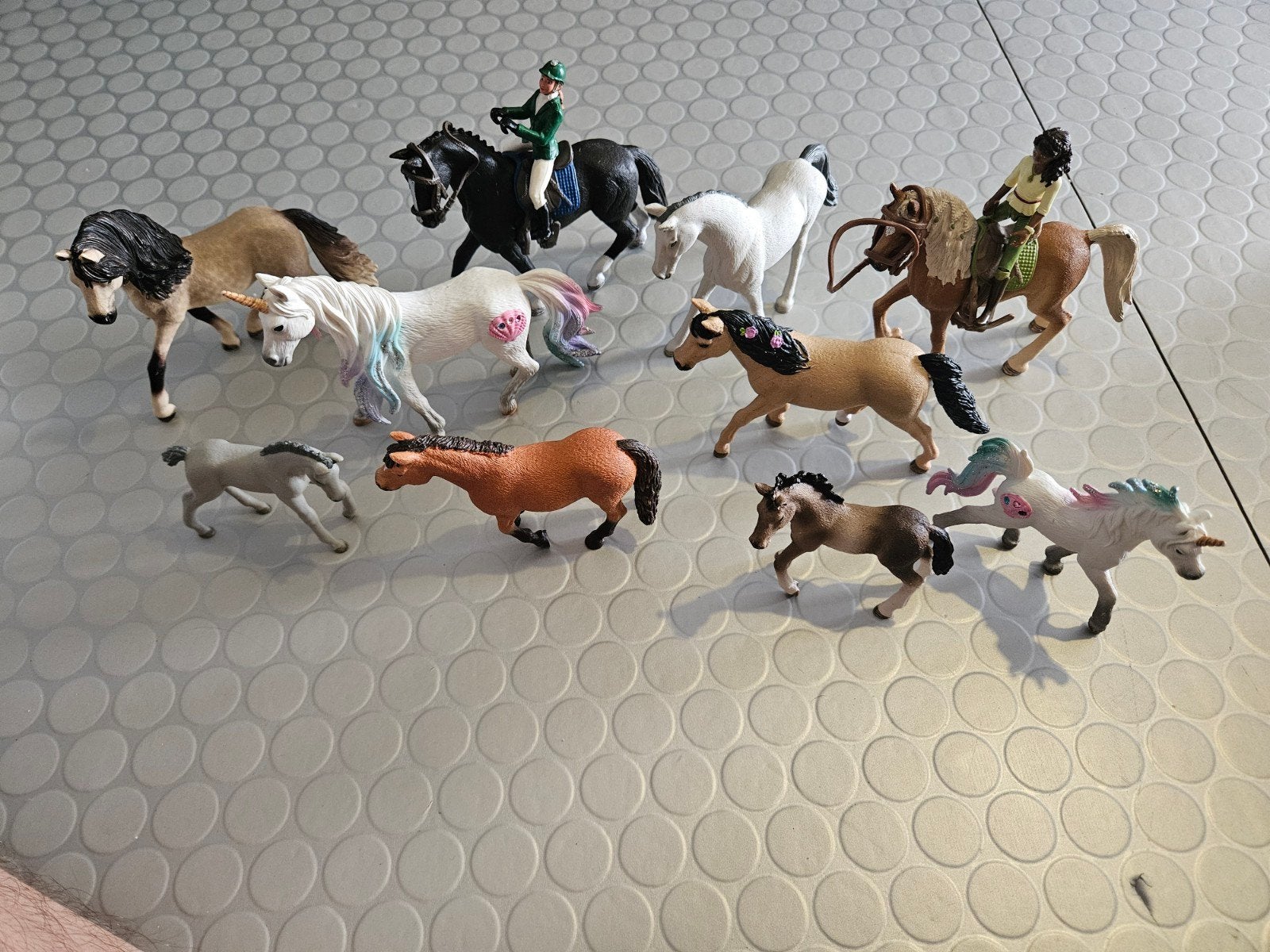 Grote collectie Schleich paarden en eenhoorns, Ophalen of Verzenden