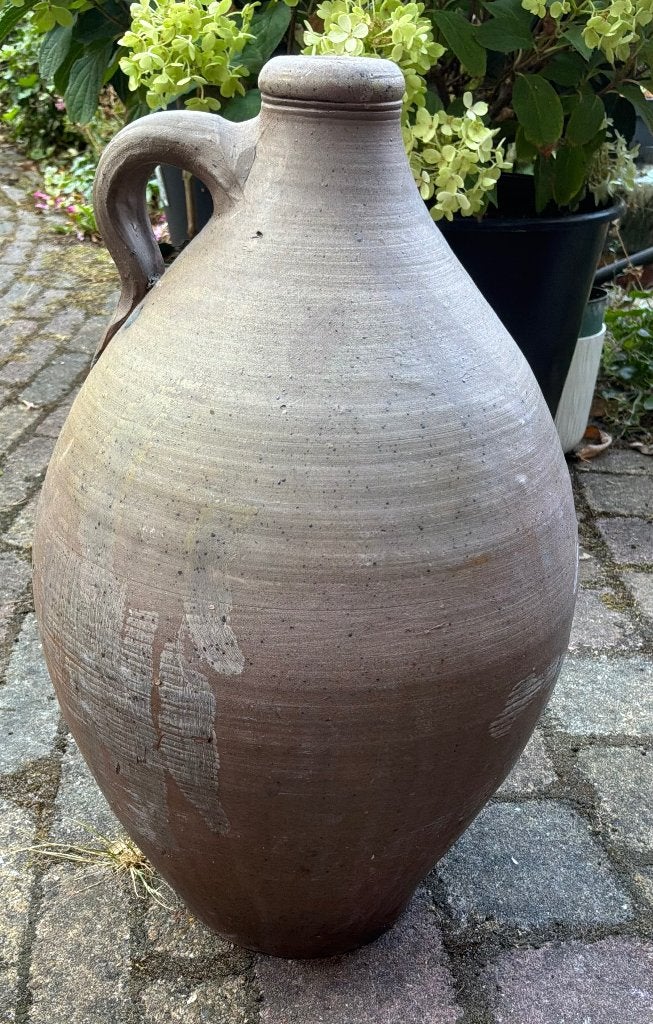 Olijfkruik, aardewerk, nr 3, hoogte 34 cm, Ophalen