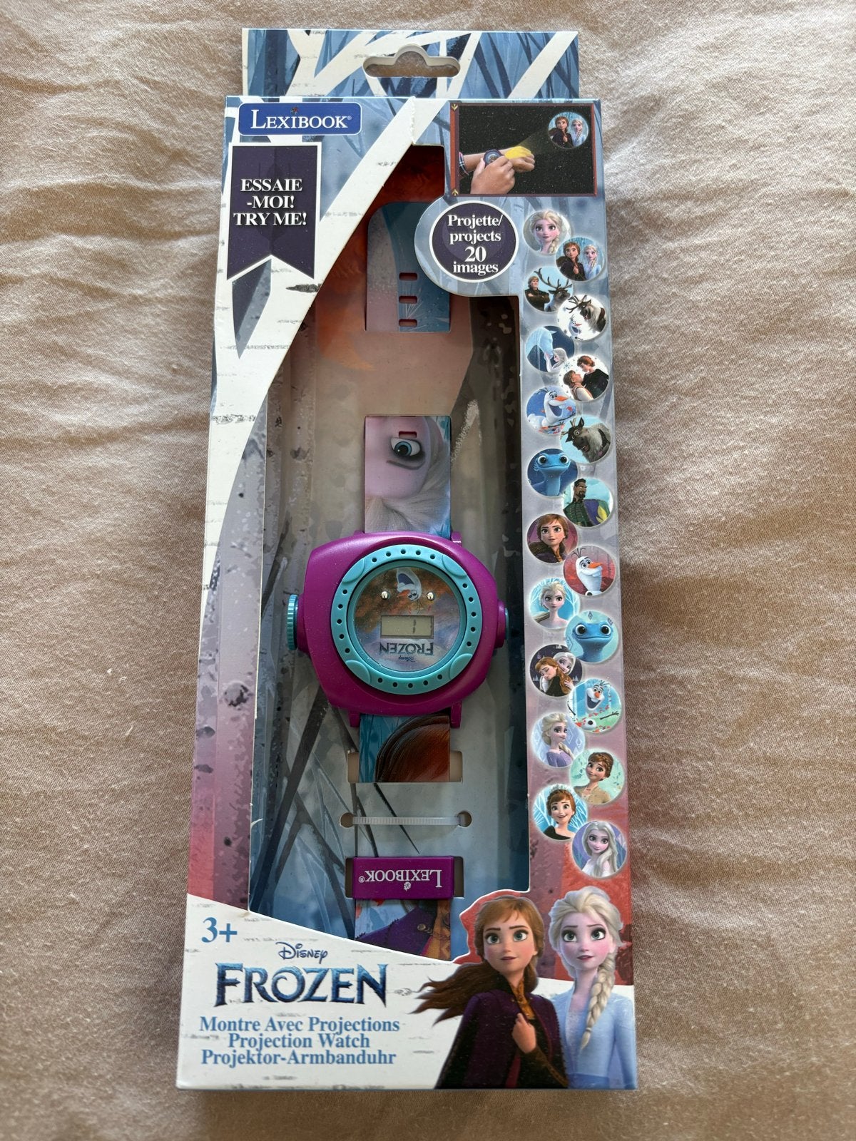 Nieuw Disney Frozen Projector Horloge - Lexibook, Sieraden, Tassen en Uiterlijk, Ophalen of Verzenden, Nieuw, Roze, Meisje
