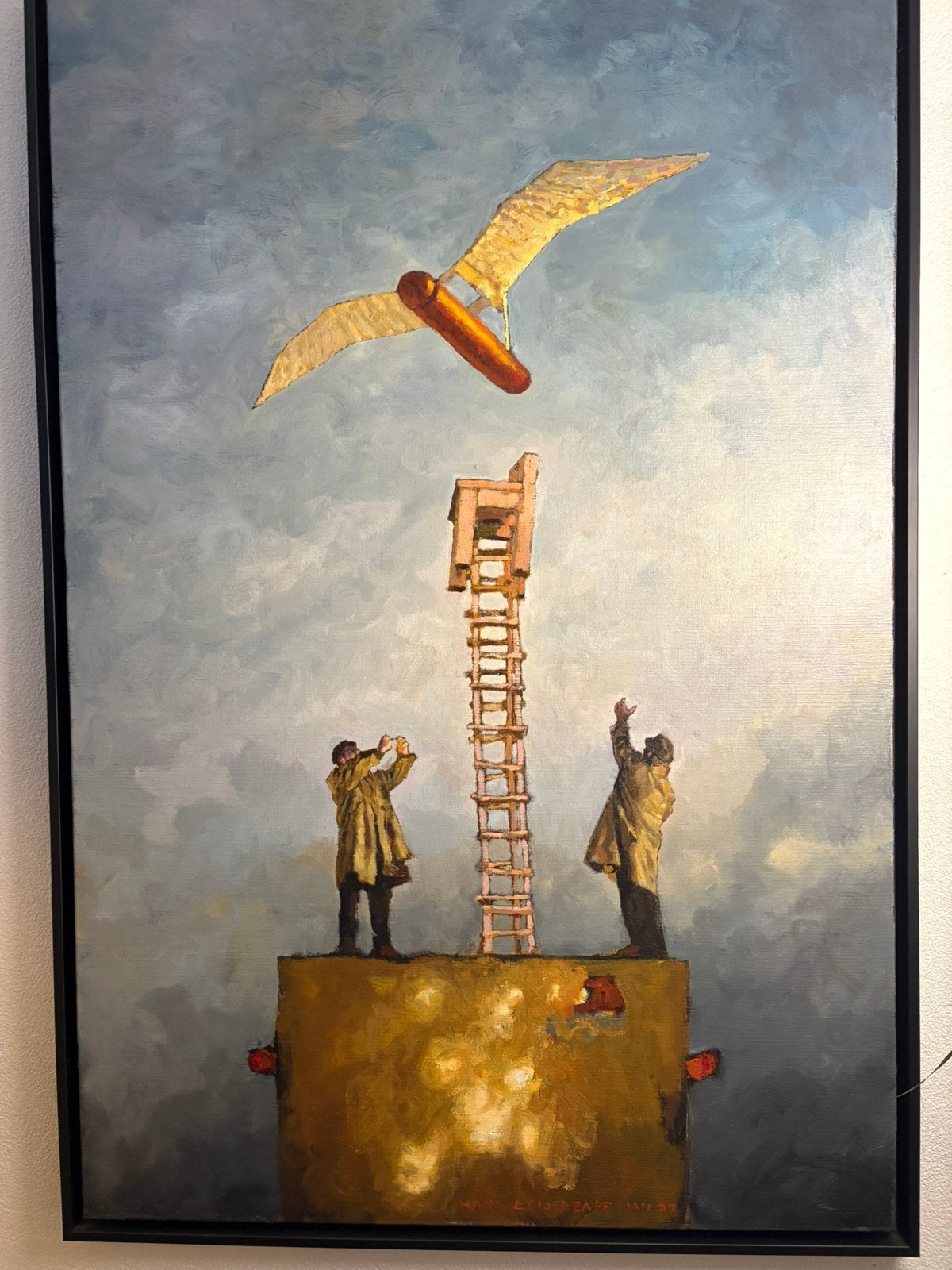 Hans Leijerzapf , bijzonder werk., Antiek en Kunst, Ophalen