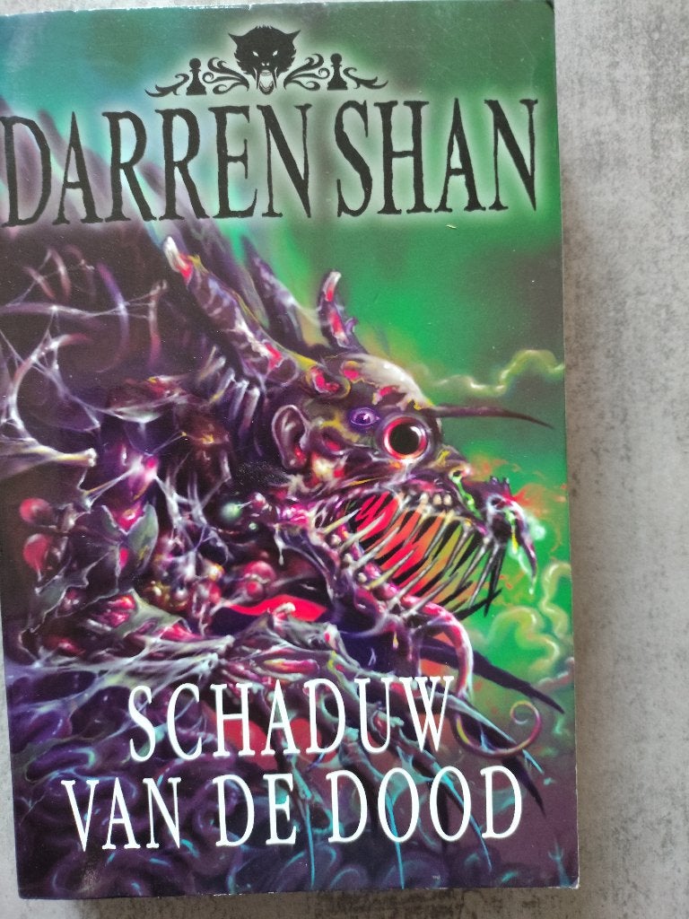 Darren Shan Schaduw van de Dood in zeer nette staat, Boeken, Ophalen of Verzenden, Zo goed als nieuw