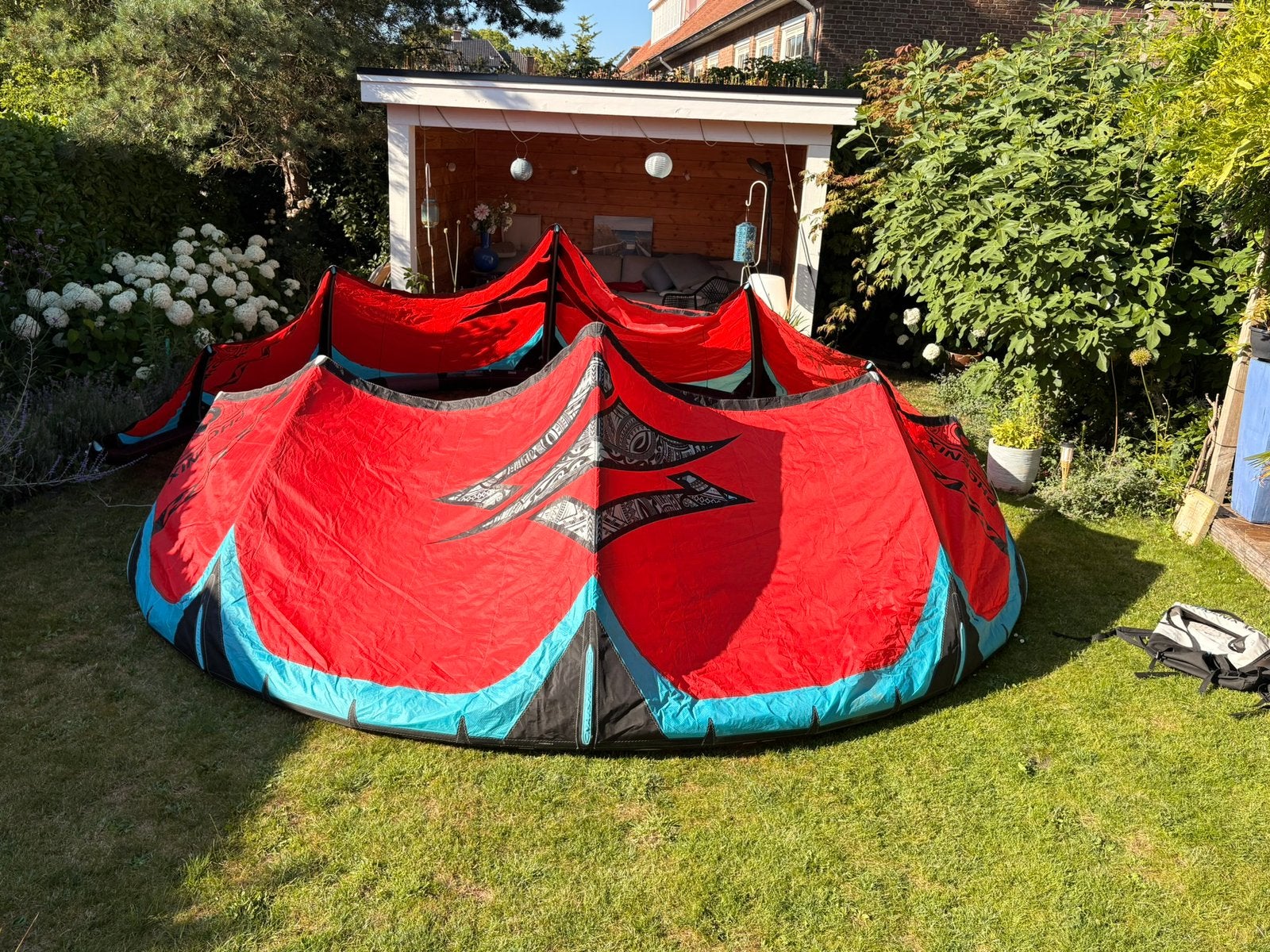Naish Phoenix 9mtr te koop, Watersport en Boten, Kitesurfen, Ophalen, Gebruikt, 9 m², Geen board