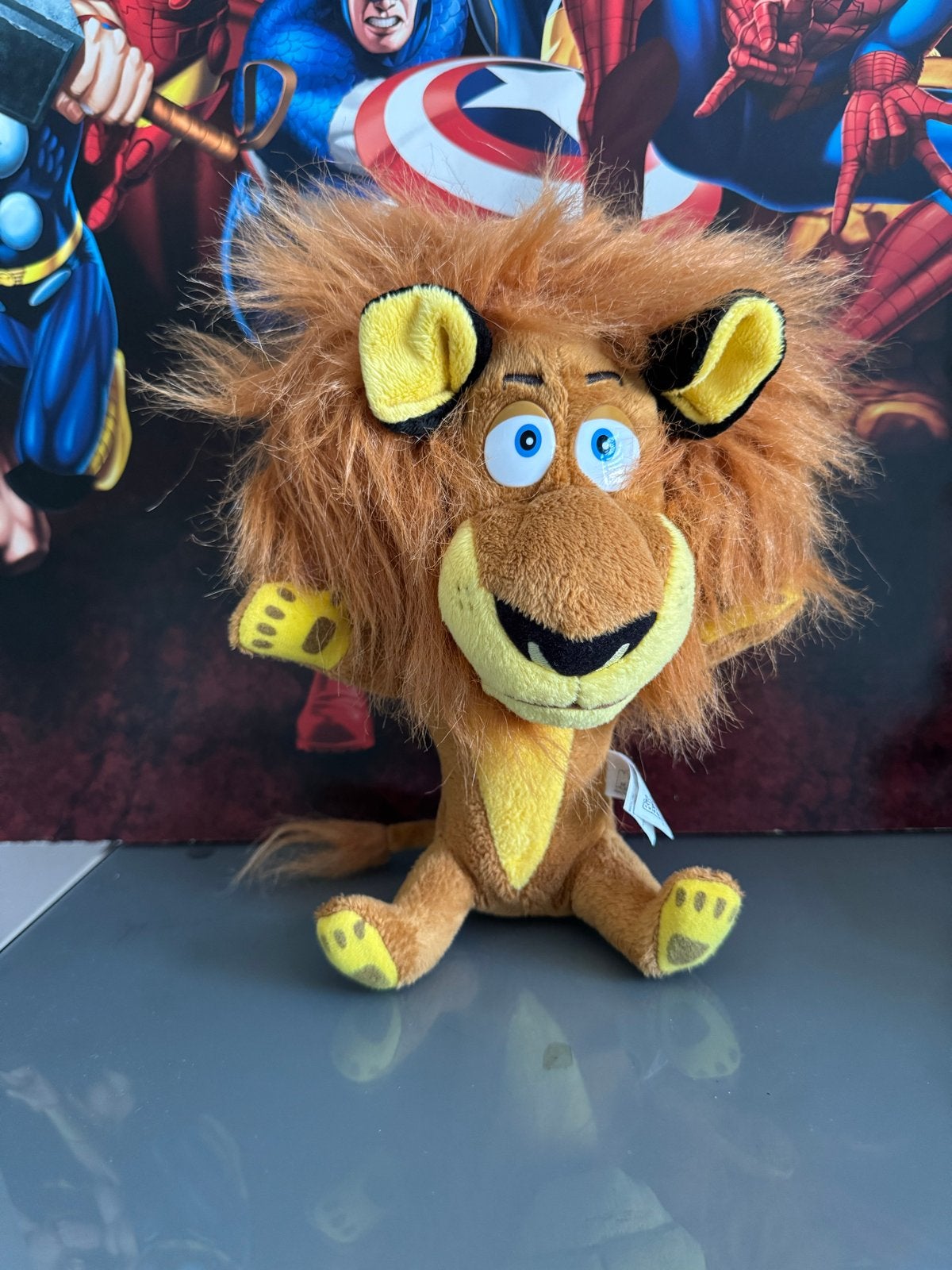 Madagascar Alex de Leeuw knuffel - Nieuwstaat, Ophalen, Overige merken, Overige karakters, Nieuw