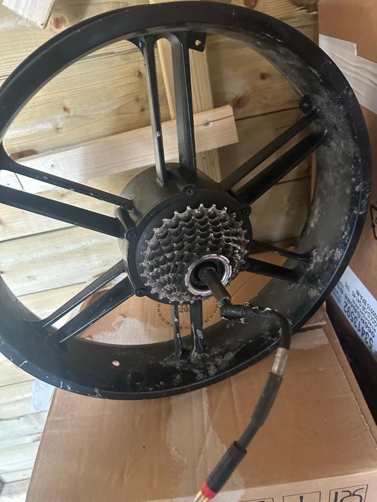 Defecte motor kabel voor elektrische fiets (voor de handige), Ophalen of Verzenden, Zo goed als nieuw