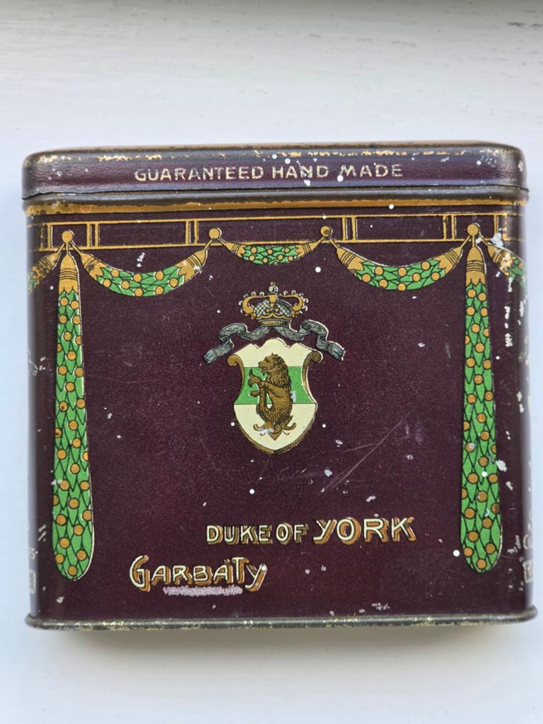 Duke of York Garbaty Cigarettes blik, Verzamelen, Blikken, Ophalen of Verzenden, Gebruikt, Overige