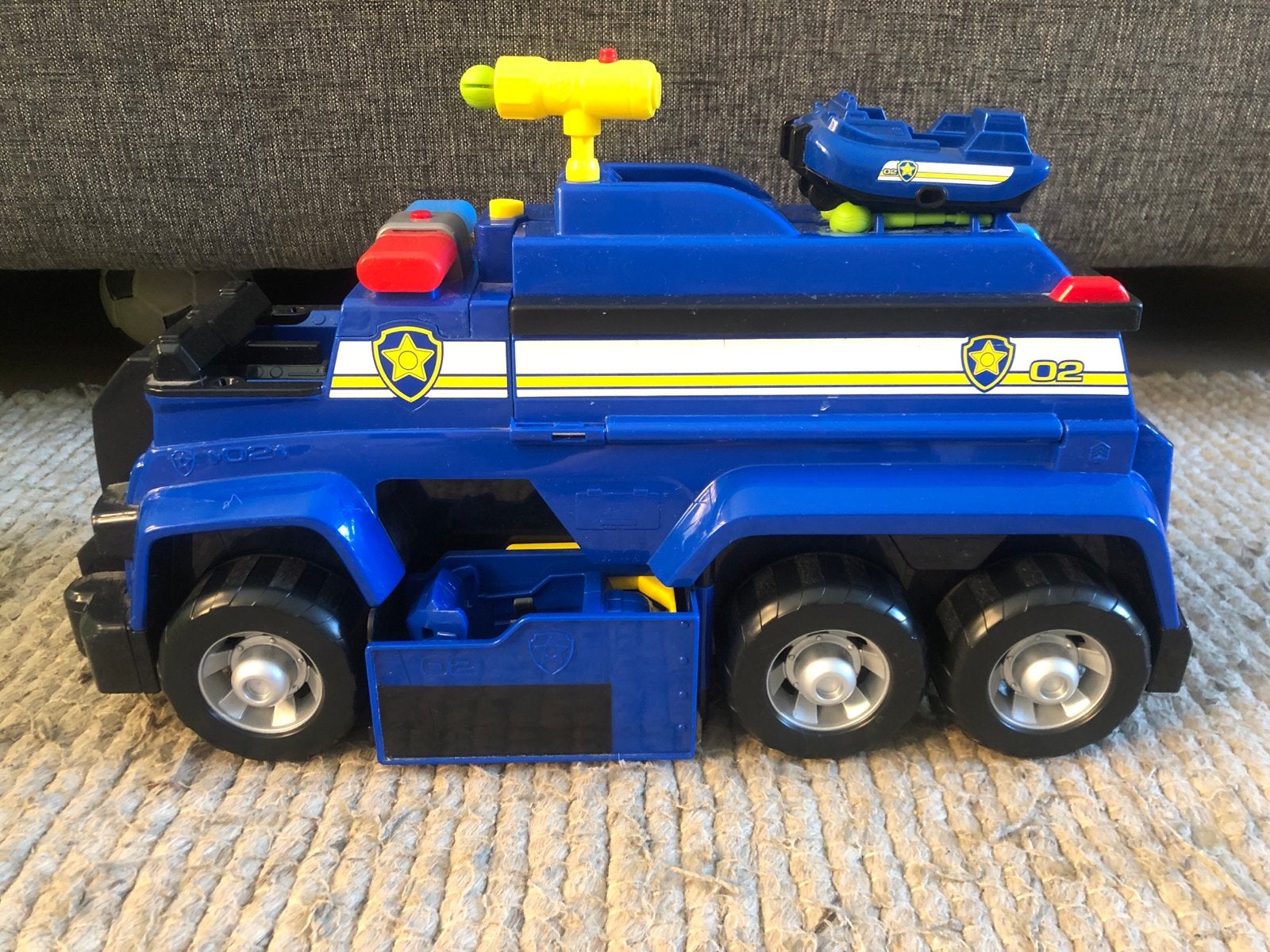Paw Patrol Chase's Ultimate Cruiser, Ophalen, Gebruikt