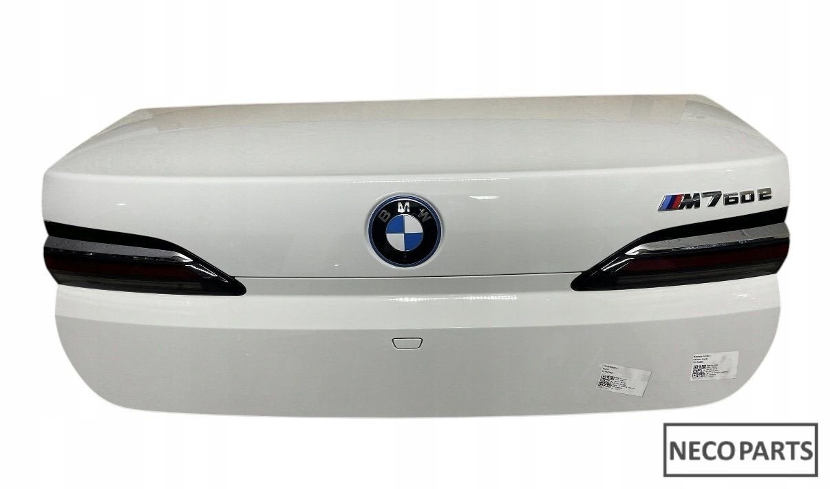BMW I7 G70 ACHTERKLEP A300 ORIGINEEL ALLES LEVERBAAR !!!, Gebruikt, -, Ophalen of Verzenden, Achter