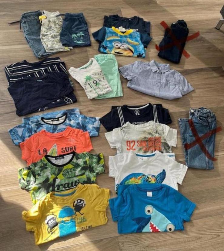 Kledingpakket jongen, zomer, maat 116, Kinderen en Baby's, Kinderkleding | Overige, Ophalen of Verzenden