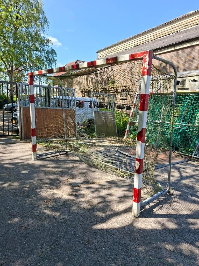Handbal/zaalvoetbal doeltjes, Ophalen, Gebruikt