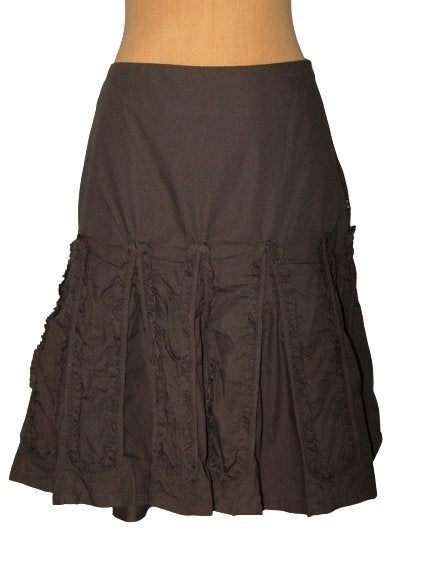 Scapa Sports maxi rok, bruin/taupe, Mt. 36 / S, Scapa, Bruin, Ophalen of Verzenden, Zo goed als nieuw