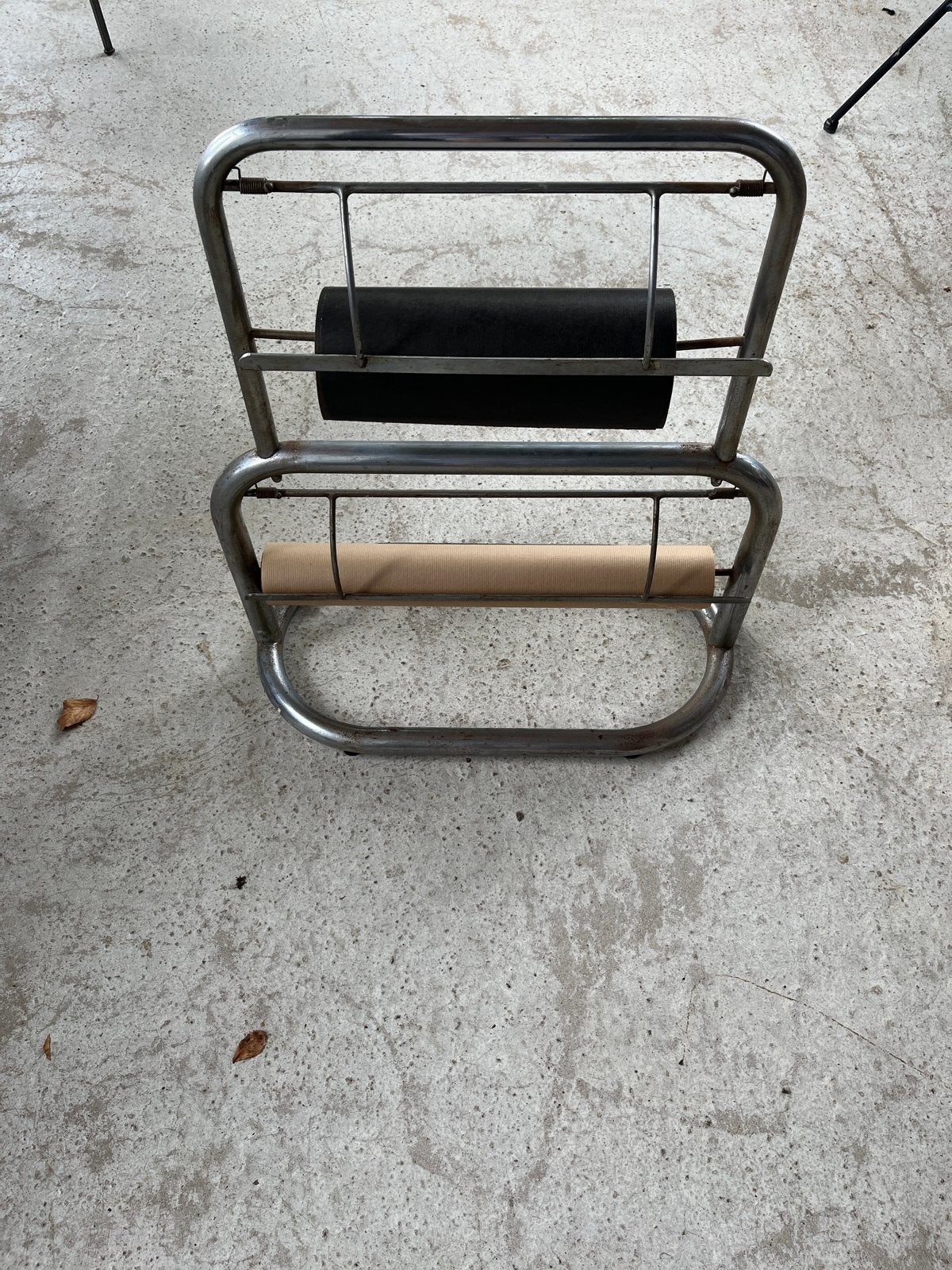 Vintage Brocante Papierrolhouder voor 2 rollen, Ophalen