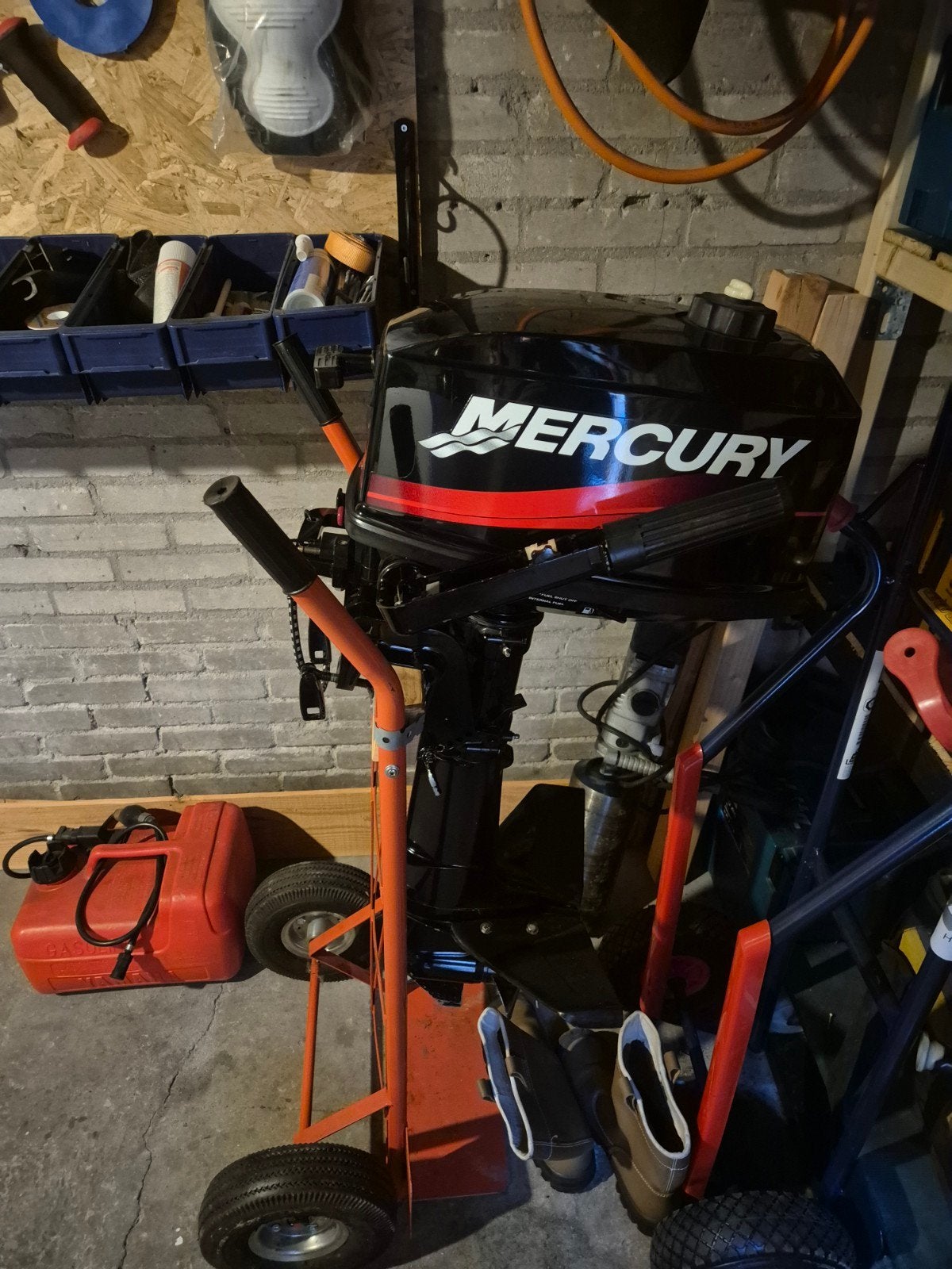 Mercury 5.0 Buitenboordmotor - Zo goed als nieuw, 5 tot 10 pk, Ophalen of Verzenden, Zo goed als nieuw, Buitenboordmotor