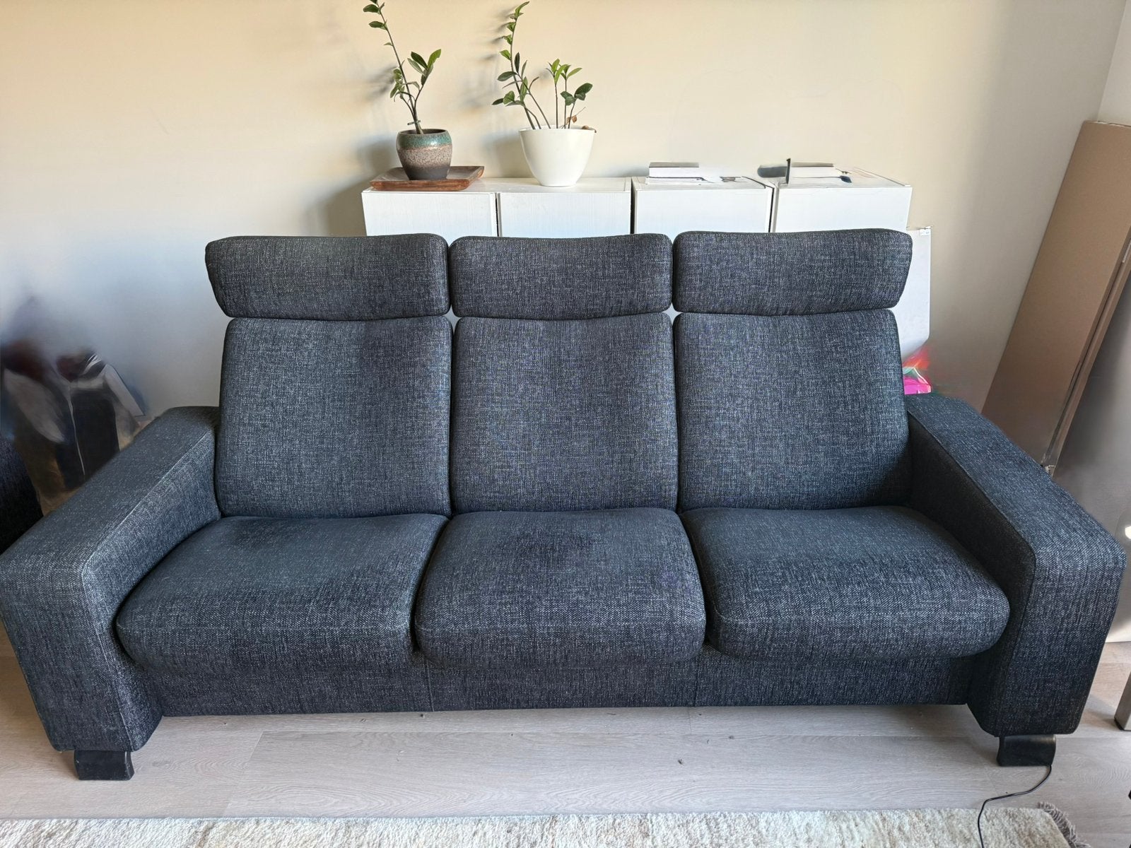 Stressless Arion 3 -zitsbank, Ophalen, Gebruikt, 150 tot 200 cm, Driepersoons