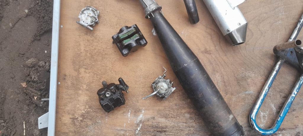 60cc karts  in onderdelen, Ophalen of Verzenden, Gebruikt