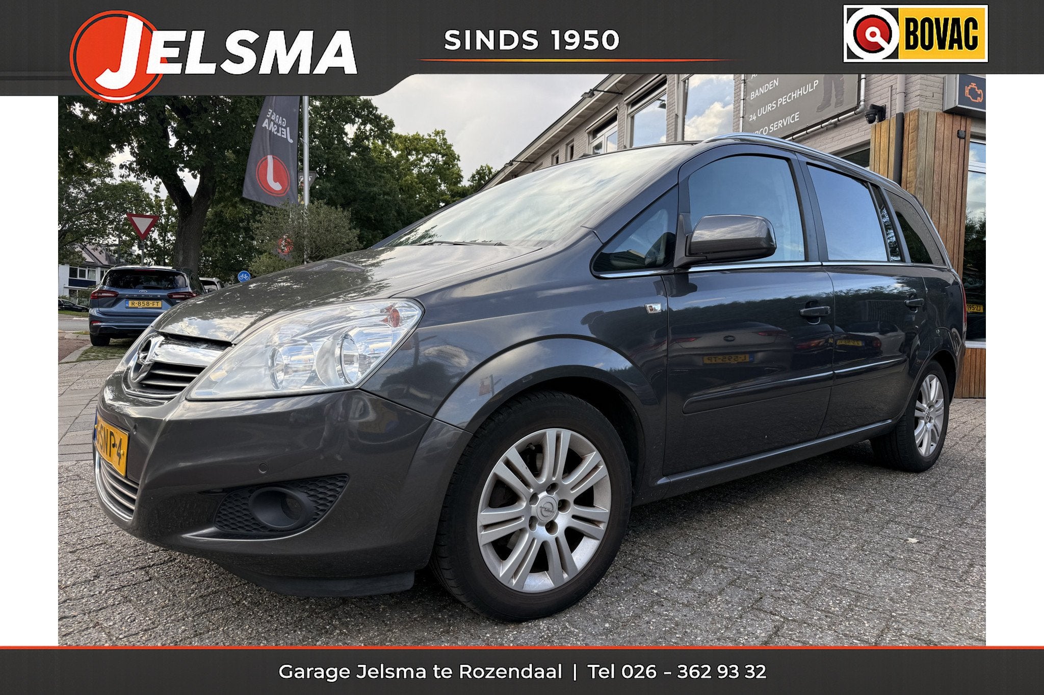 Opel Zafira 1.8 140pk Cosmo 7p., Navi | Clima | Trekhaak | O, Auto's, Voorwielaandrijving, Euro 5, Stof, Gebruikt