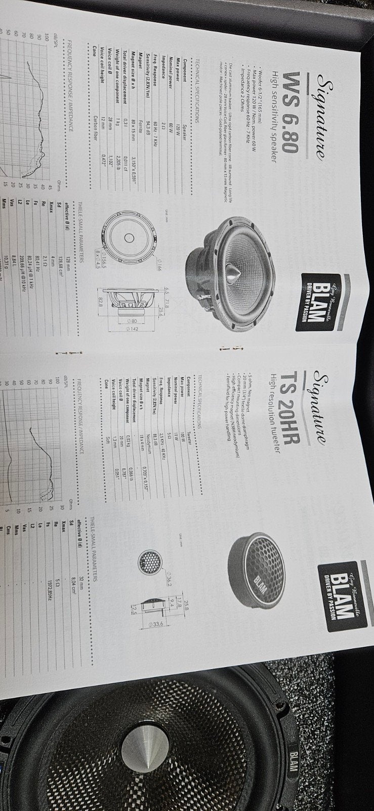 Blam signature s165.80 lezen, Auto diversen, Ophalen of Verzenden