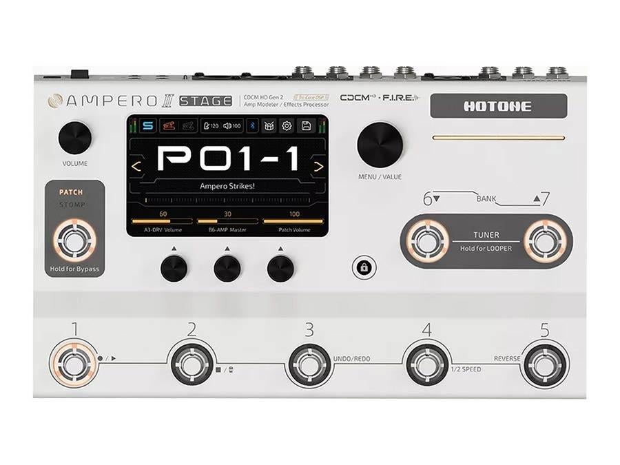 Hotone MP-380 Ampero II Stage amp modeler & multi-effect, ., Nieuw, Ophalen of Verzenden, Multi-effect