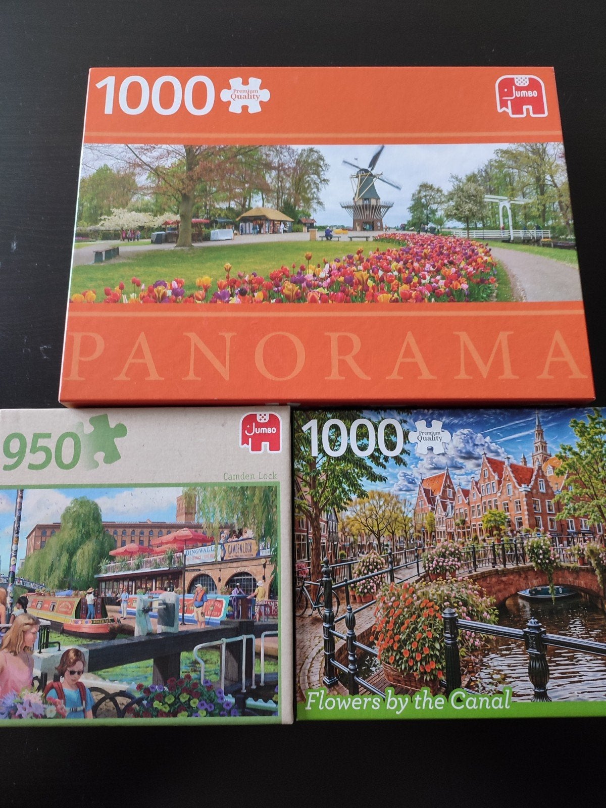 Jumbo Legpuzzels: 1000 en 950 stukjes, diverse thema's, Ophalen of Verzenden, 500 t/m 1500 stukjes, Gebruikt, Legpuzzel