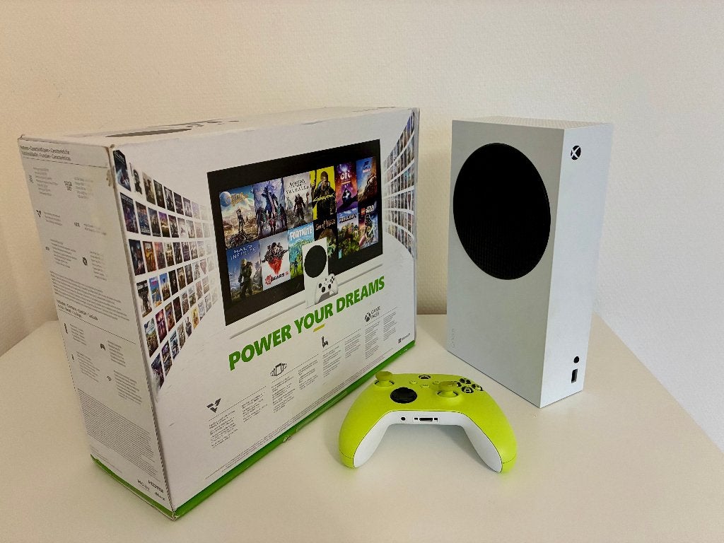 Xbox Series S (512GB) + Controller + Doos, Spelcomputers en Games, Ophalen of Verzenden, Zo goed als nieuw, Xbox Series S