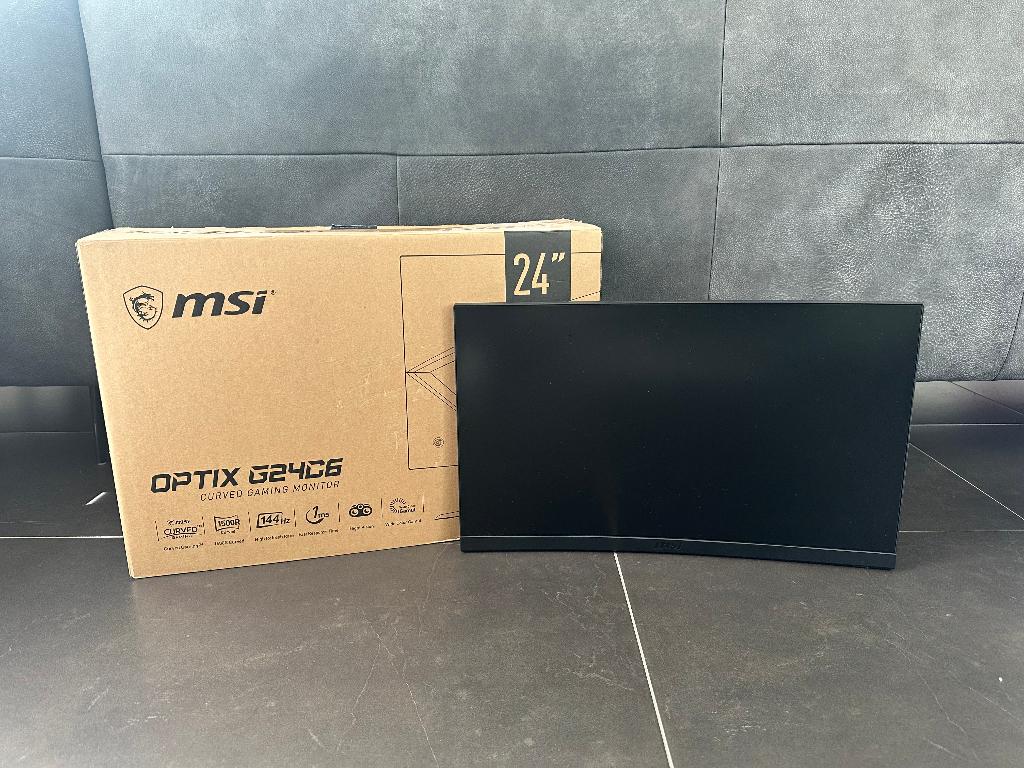 MSI Optix G24C6 Gaming Monitor nr1, Gaming, 101 t/m 150 Hz, VA, Full HD