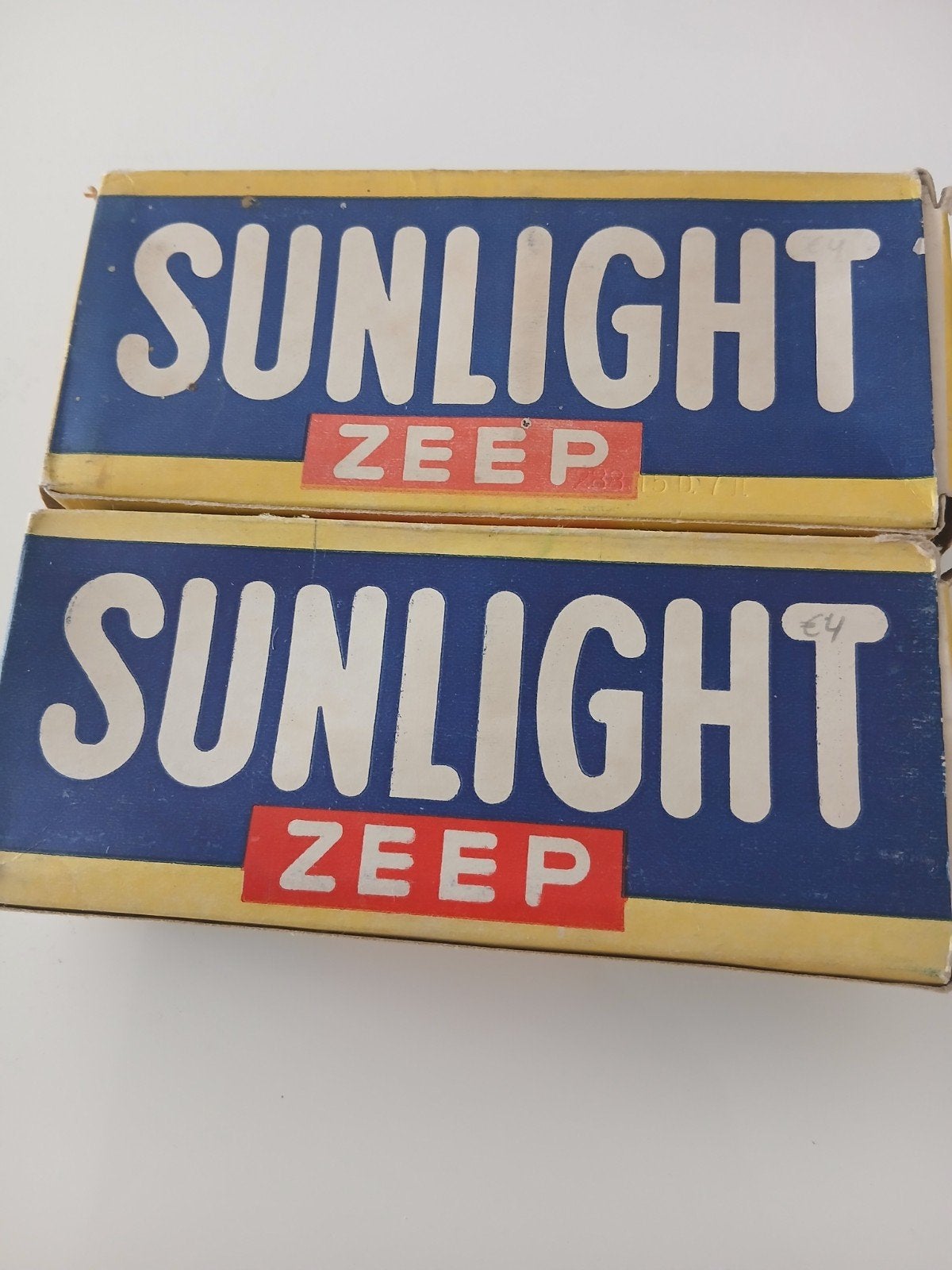 Vintage Sunlight Zeep Verpakking (2 stuks), Verzamelen, Ophalen, Gebruikt