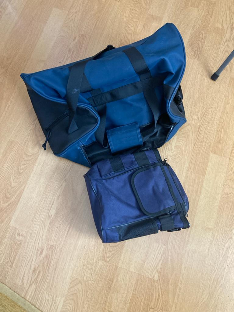 Reistas en koeltas set - Blauw, 40 tot 60 cm, 20 tot 30 cm, Blauw, Nieuw