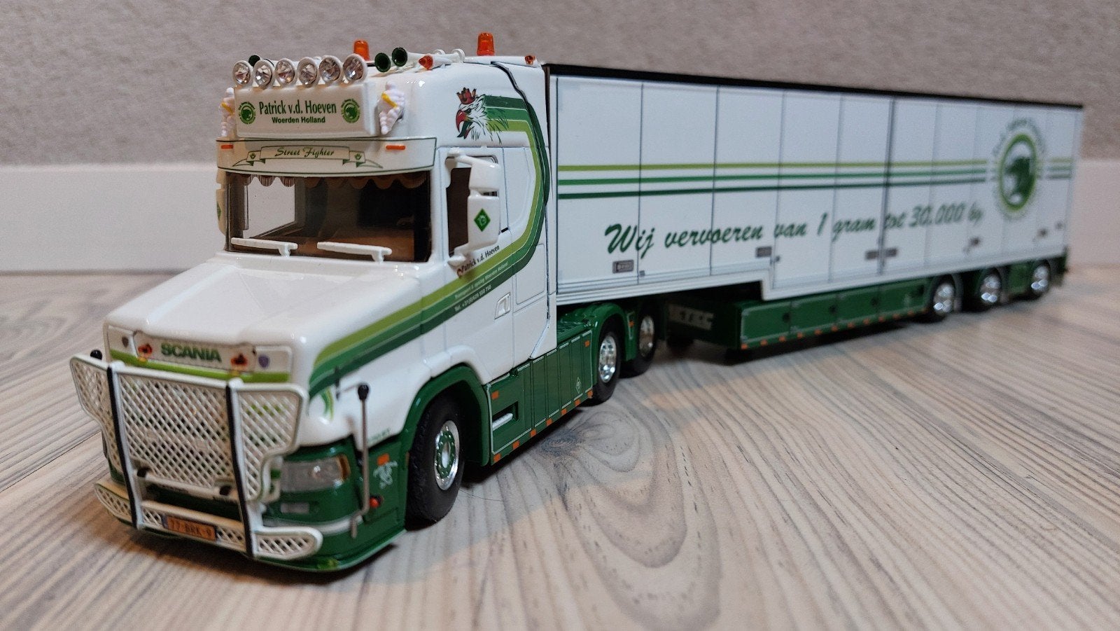 Wsi Scania S770 torpedo Patrick Hoeven Woerden Limetec, Ophalen of Verzenden, Nieuw, Bus of Vrachtwagen, Wsi