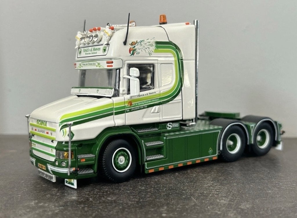 Tekno 1/50 Scania T Topline Patrick Van Den Hoeven, Verzenden, Zo goed als nieuw, Bus of Vrachtwagen, Tekno