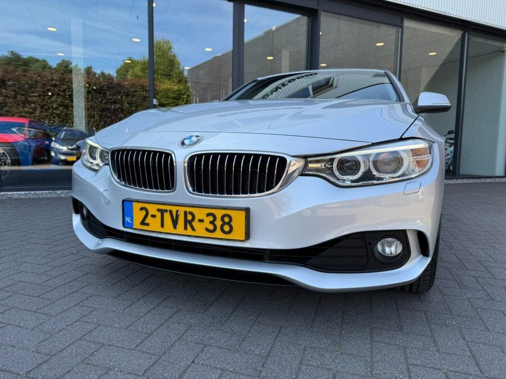 BMW 4 Serie 420i 184pk,Xenon,LeerCruise,ClimaDealer OH,, Automaat, Achterwielaandrijving, Gebruikt, Met garantie (alle)