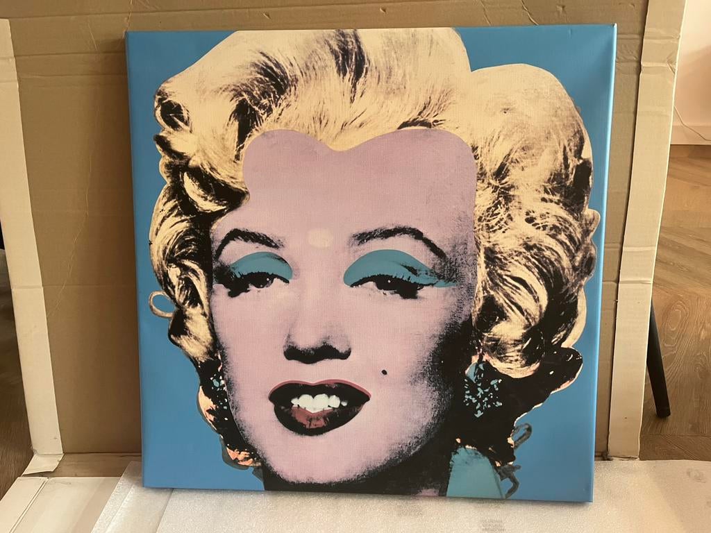 Marilyn Monroe canvas - Andy Warhol stijl, Ophalen
