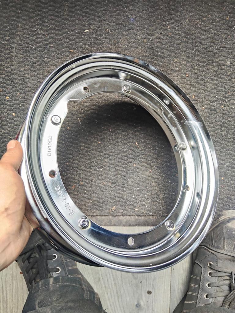 Chromen velg - E-10-240C, Ophalen of Verzenden, Gebruikt