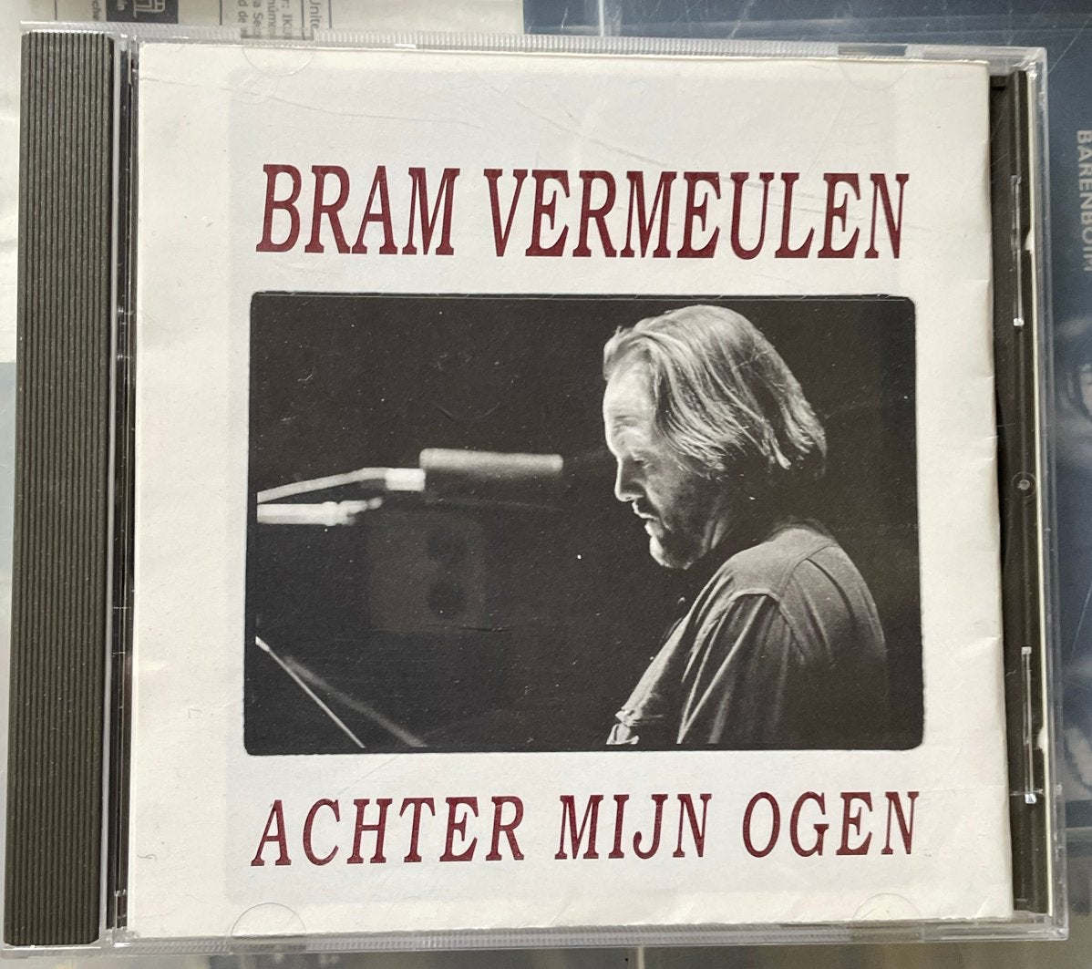 Bram Vermeulen - Achter Mijn Ogen (CD), Gebruikt, Overige genres, Ophalen of Verzenden, Inclusief boekje